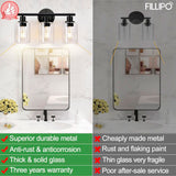 Fillipo 3-Light Bathroom Light Fixtures