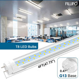 Fillipo 4FT LED T8 Type A+B Tube Lights