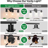 Fillipo 3-Light Bathroom Light Fixtures