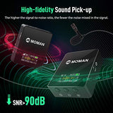 Moman Connects C1 UHF Wireless Lavalier Microphone System