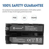 Moman NP-F550 Battery Charger Kit