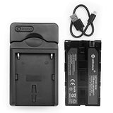 Moman NP-F550 Battery Charger Kit