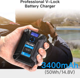 FXLION NANO ONE V Mount/V-Lock Battery