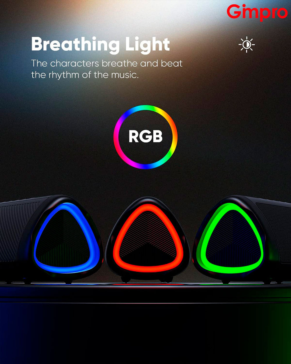 Gimpro Bluetooth Speaker with HD Sound, Portable Wireless