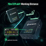 Moman Connects C1 UHF Wireless Lavalier Microphone System