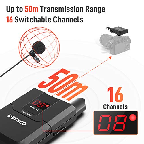 SYNCO WMic-T1 UHF Wireless Microphone System