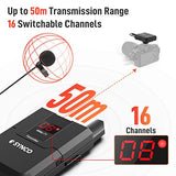 SYNCO WMic-T1 UHF Wireless Microphone System